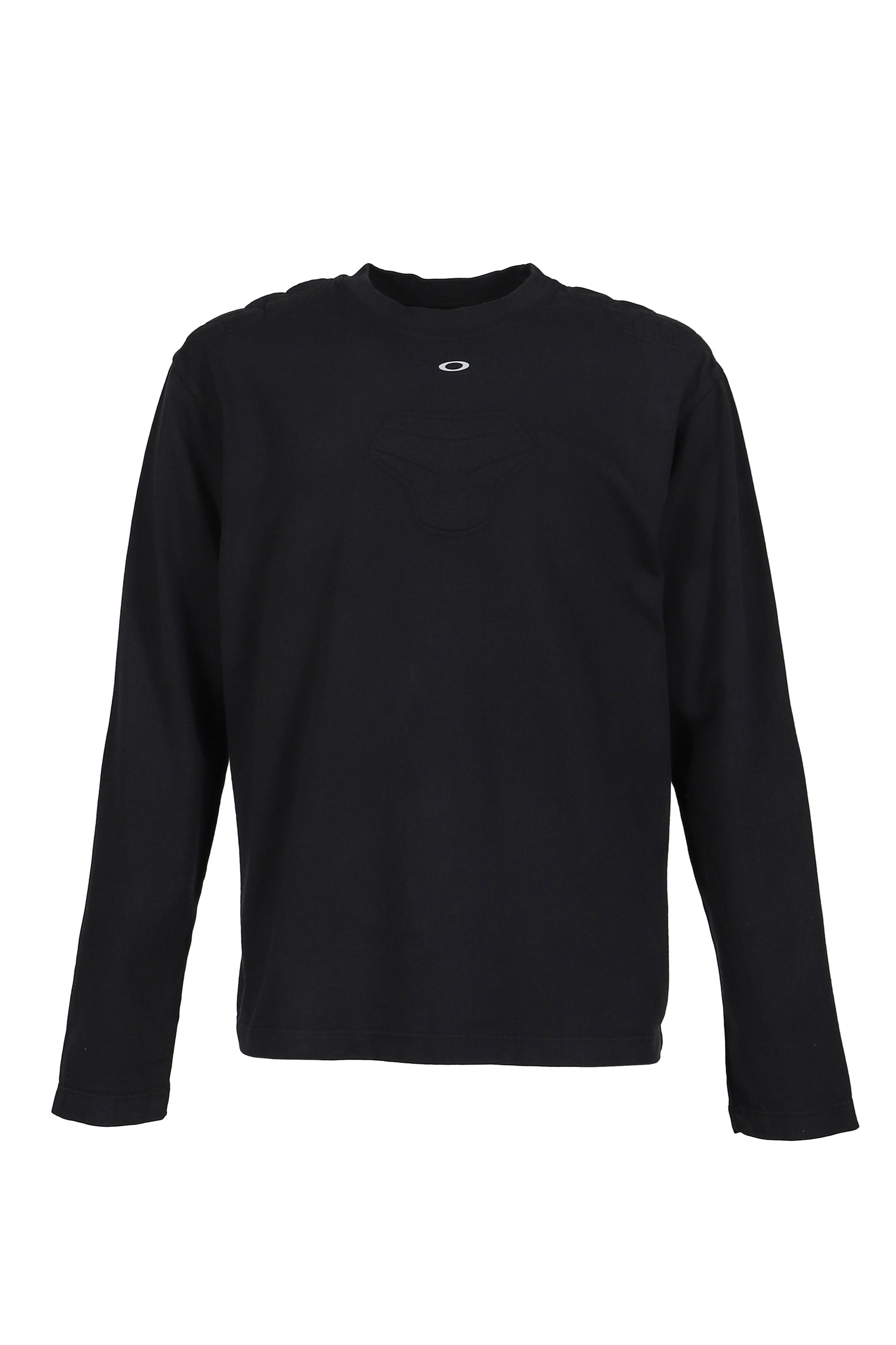PADDED LONG SLEEVE T-SHIRT / BLK