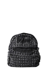 ×ENDS.RP TRASHED DENIM BACKPACK / BLK