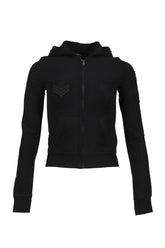 ARMY PATCHED HOODIE ZIP / BLK