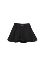 TULLE MINI SKIRT BLACK / BLK