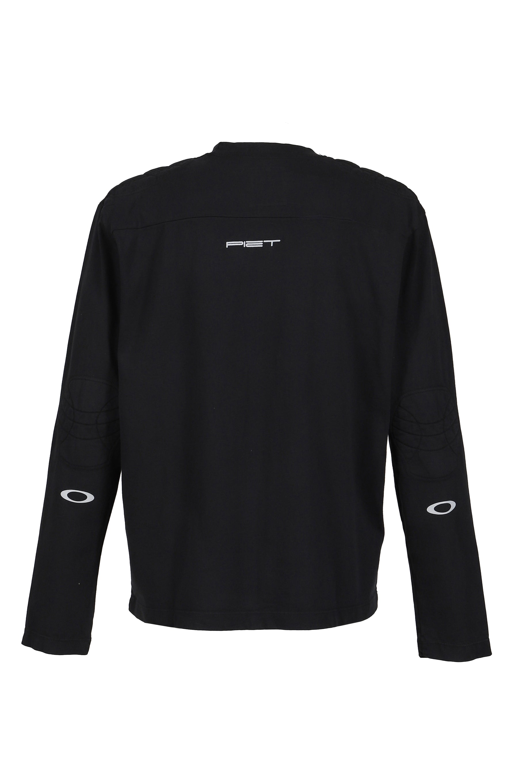 PADDED LONG SLEEVE T-SHIRT / BLK