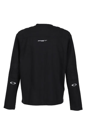 PADDED LONG SLEEVE T-SHIRT / BLK