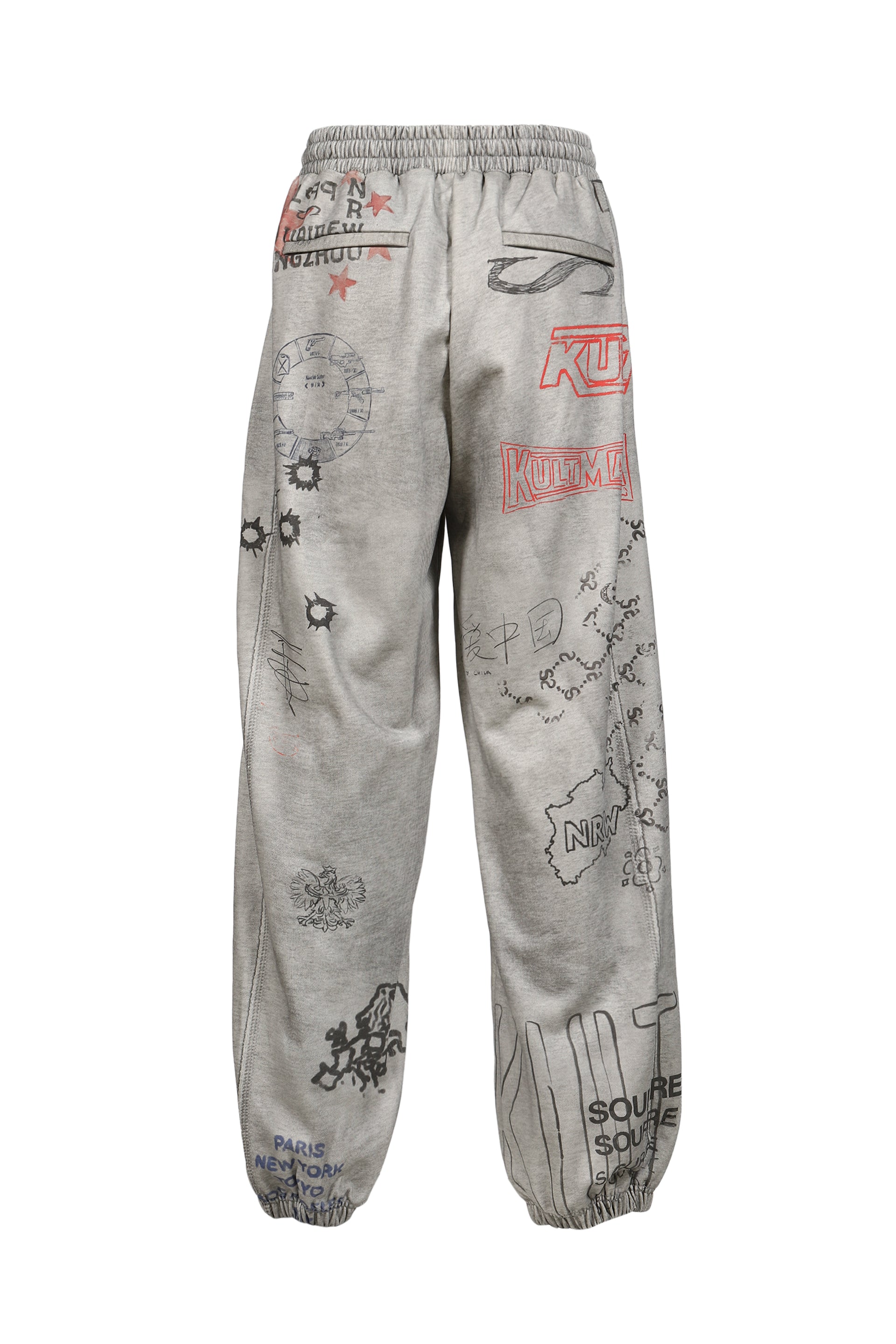 TAGGED SWEATPANTS / GRY