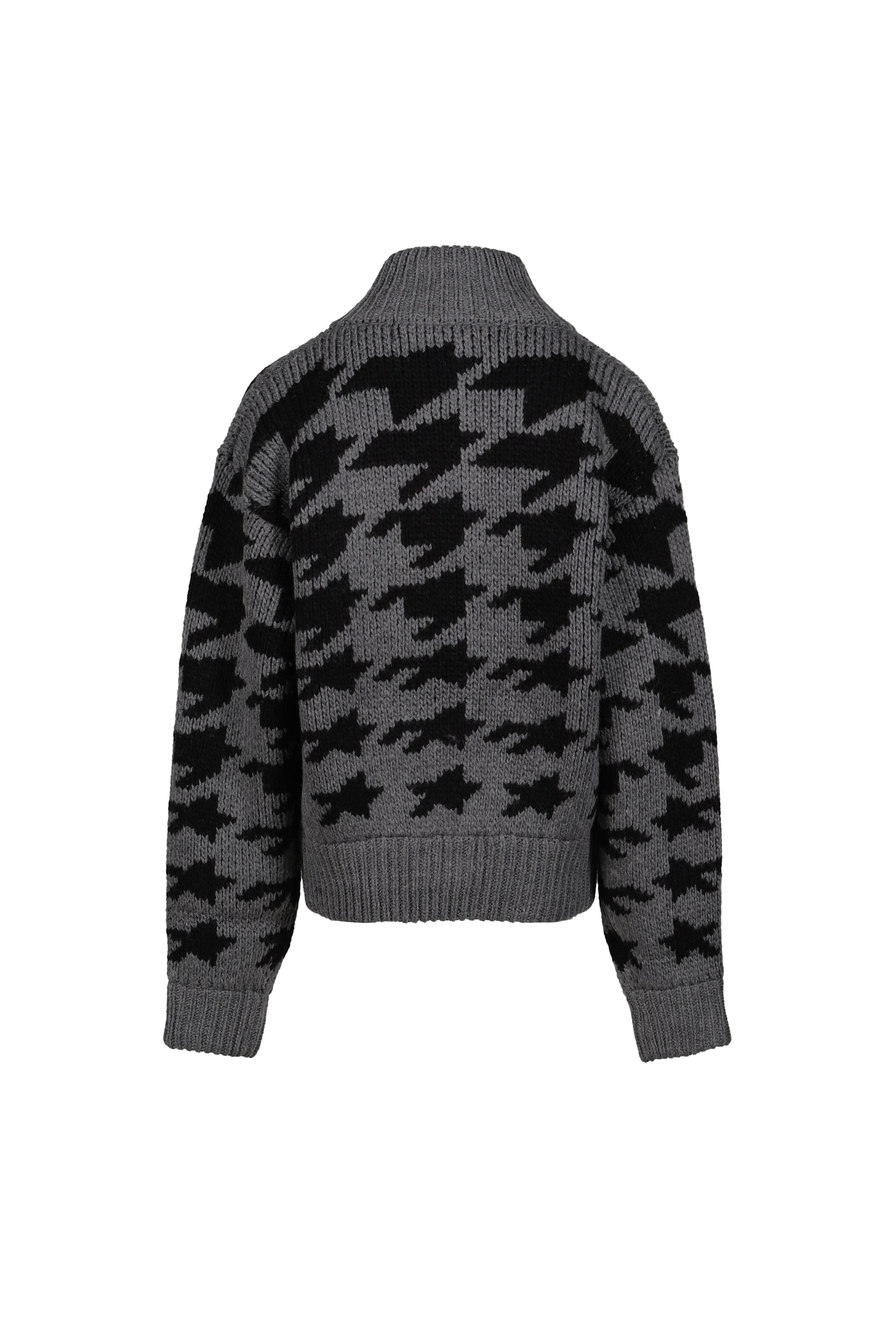 HOUND'S TOOTH STAR COWICHAN / GRY 