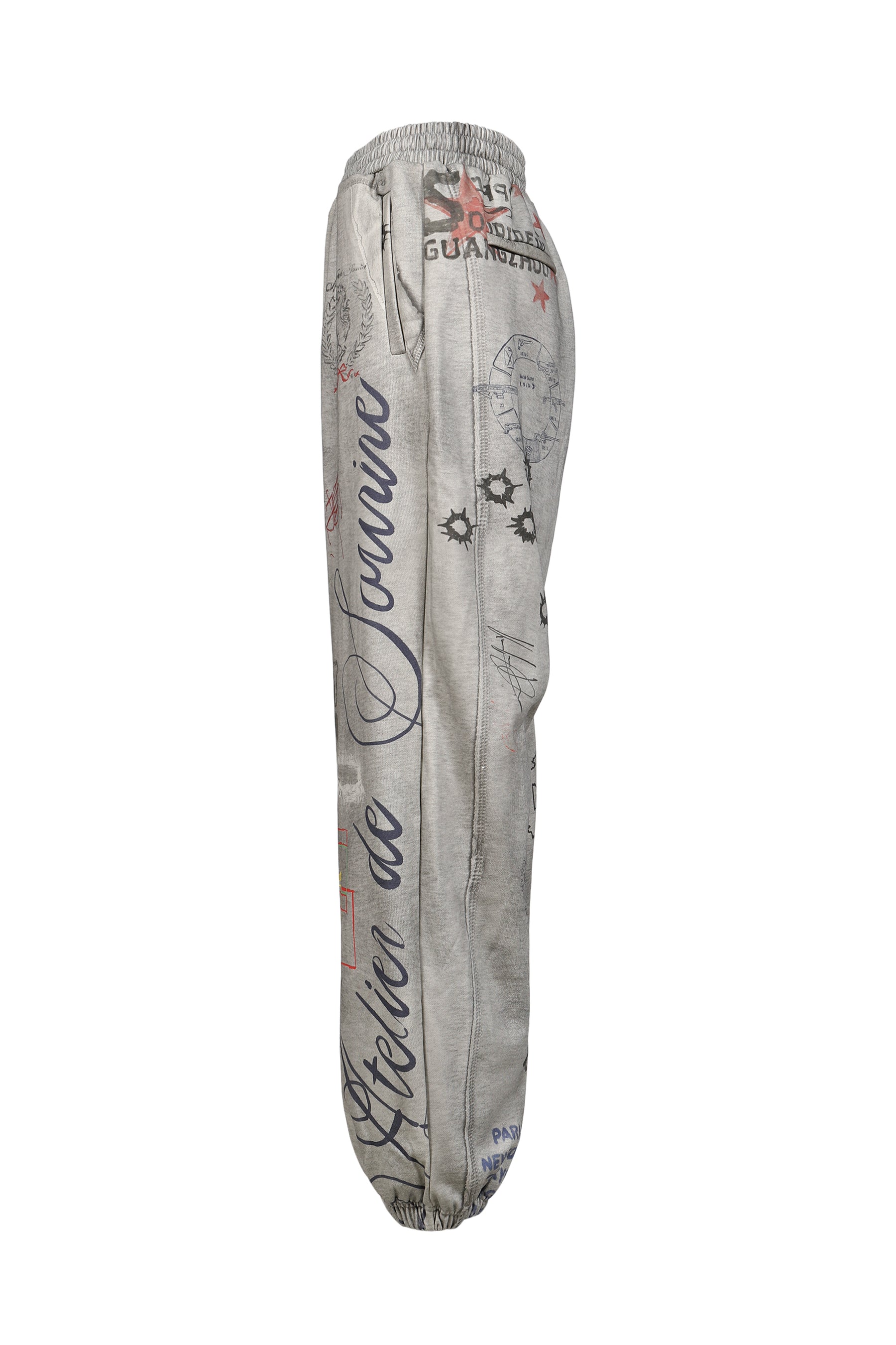 TAGGED SWEATPANTS / GRY