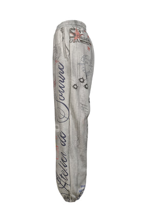 TAGGED SWEATPANTS / GRY