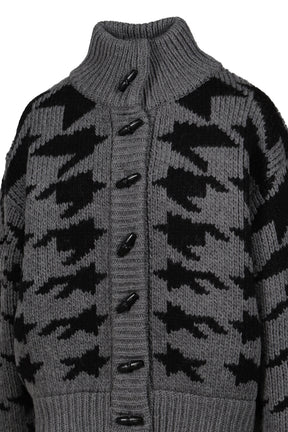 HOUND'S TOOTH STAR COWICHAN / GRY 