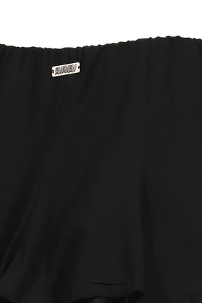 TULLE MINI SKIRT BLACK / BLK