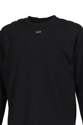 PADDED LONG SLEEVE T-SHIRT / BLK