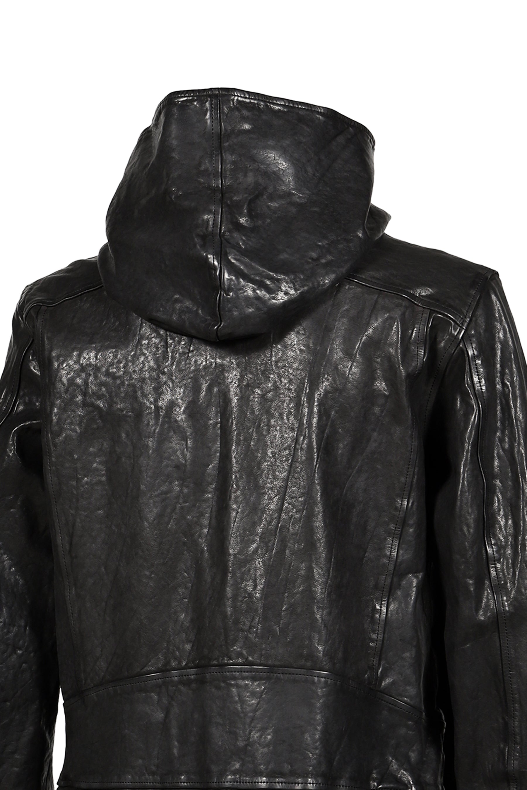 BACKLASH HOODED RIDERS JACKET / BLK