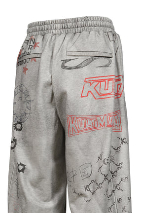 TAGGED SWEATPANTS / GRY