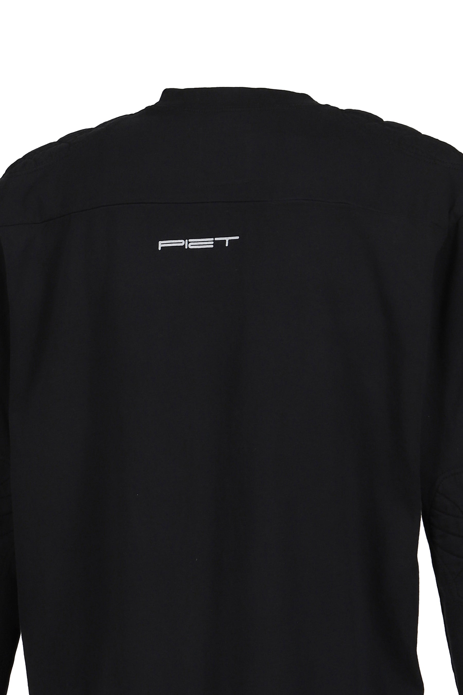 PADDED LONG SLEEVE T-SHIRT / BLK