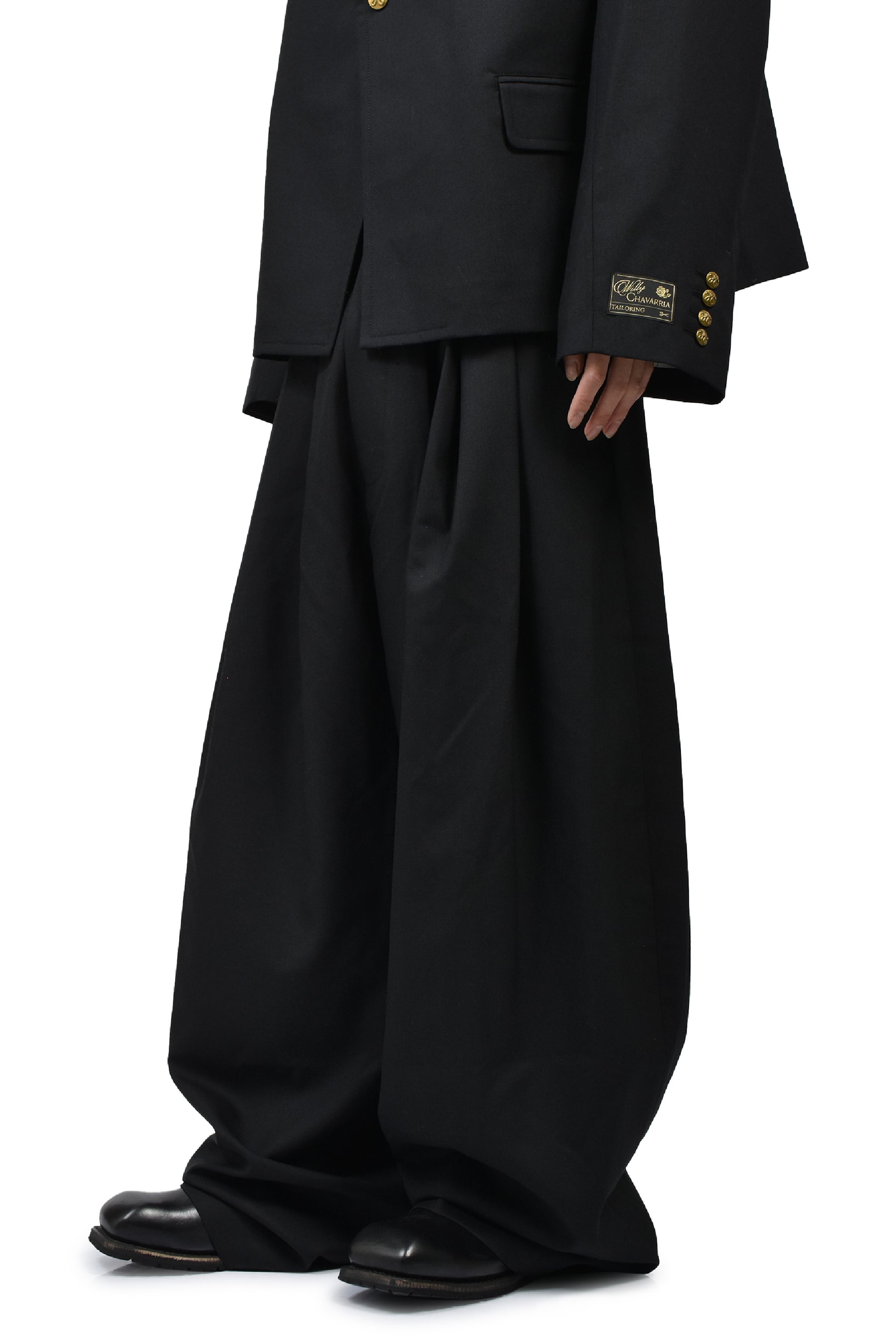 CASCADA TROUSER / BLACK 