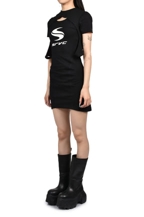 TEE DRESS / BLK