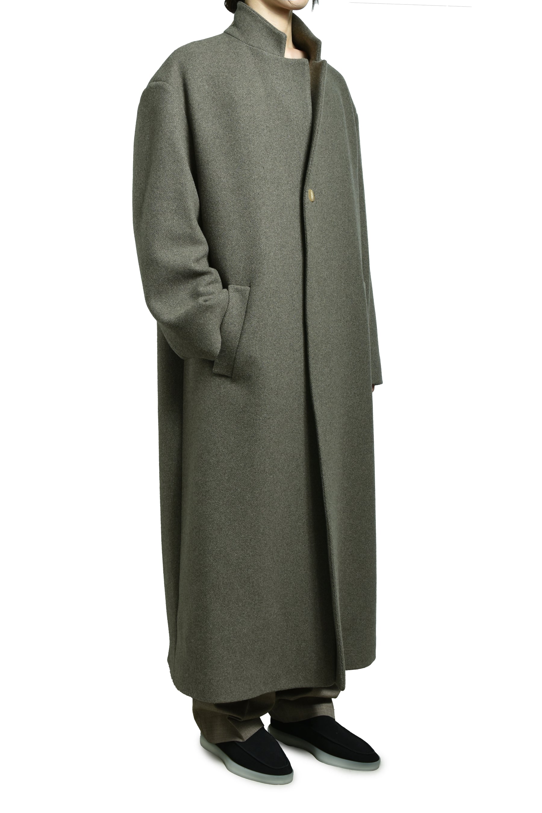 RELAXED COAT / WILLOW 