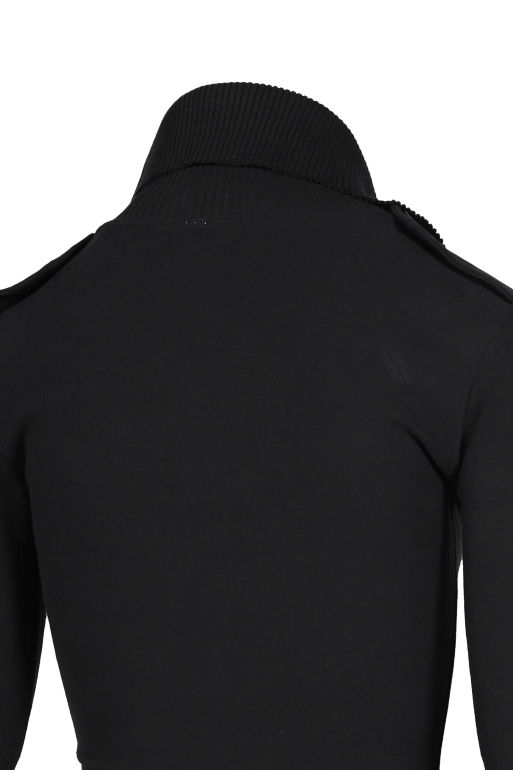 HIGH COLLAR BODYSUIT / BLK