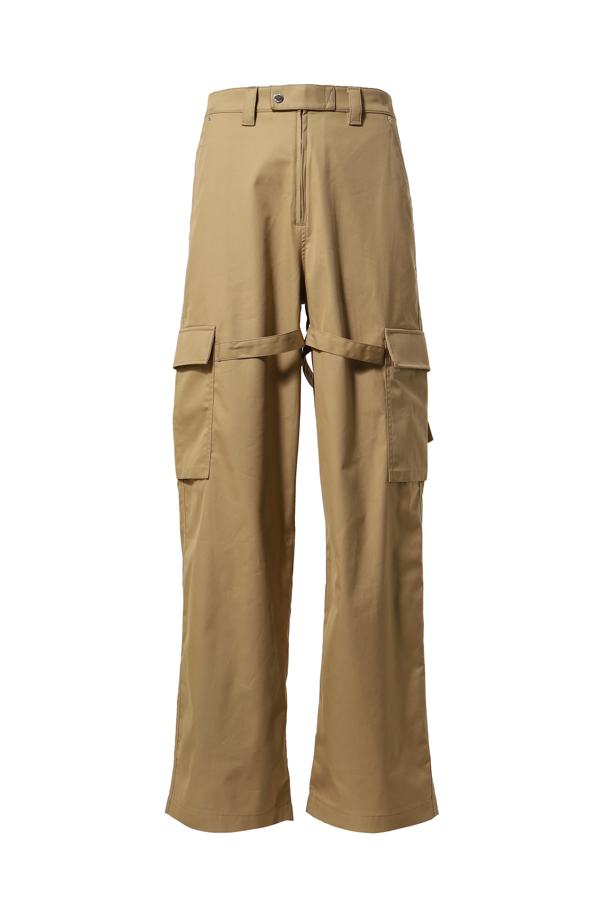 RELAXED FIT CARGO PANTS / BEI
