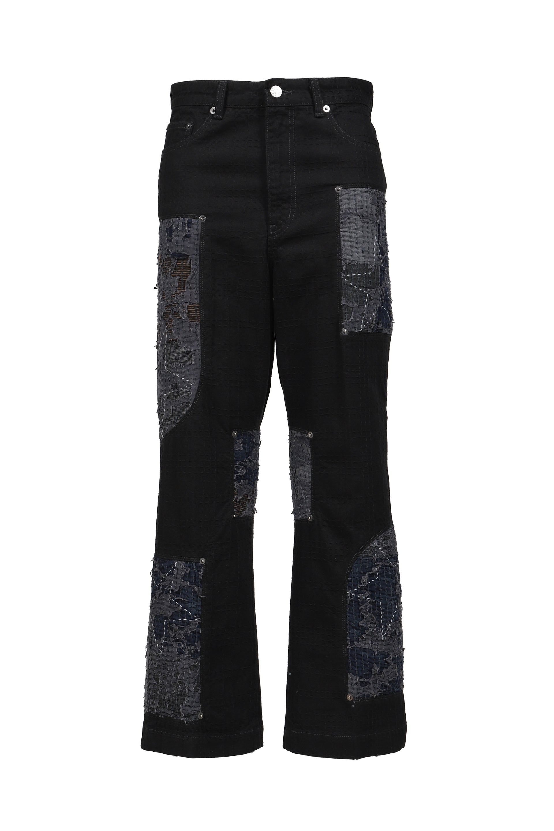 DEAR BORO TUXEDO PANTS / BLK