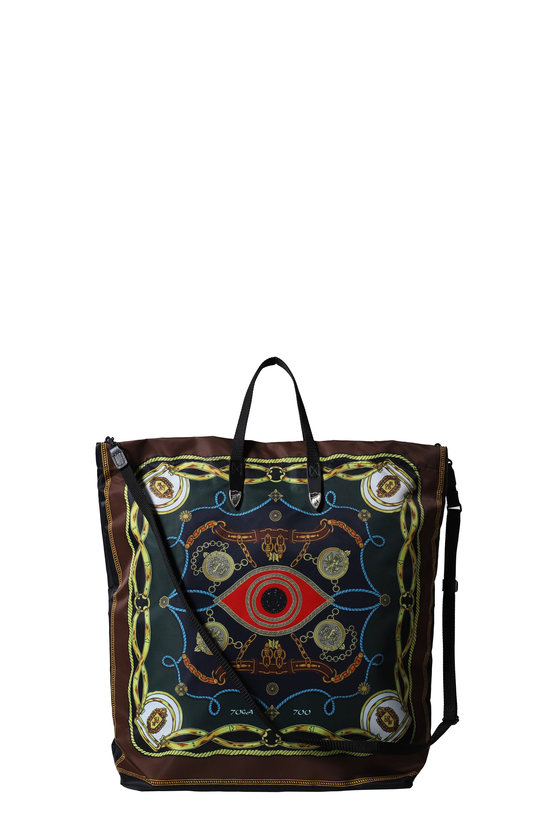 TOGA TOO PRINT TOTE BAG / GRN