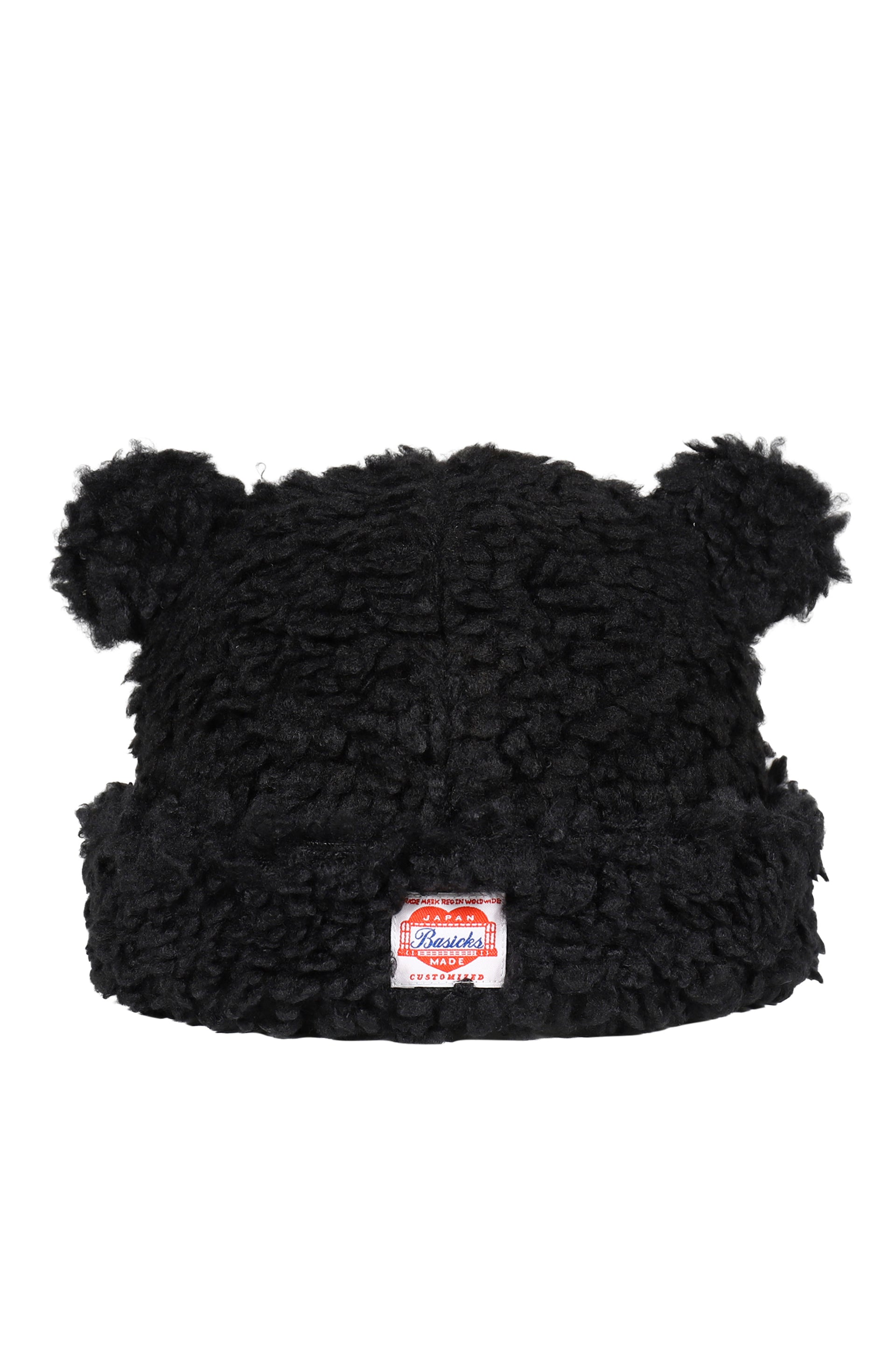 BEAR BEANIE / BLK