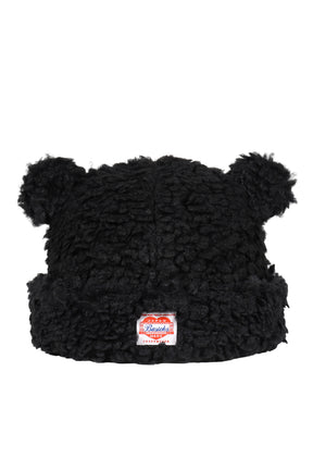 BEAR BEANIE / BLK