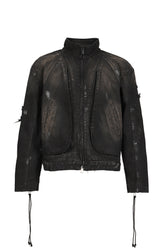 PULMO BLOUSON REPAIRED / BLK