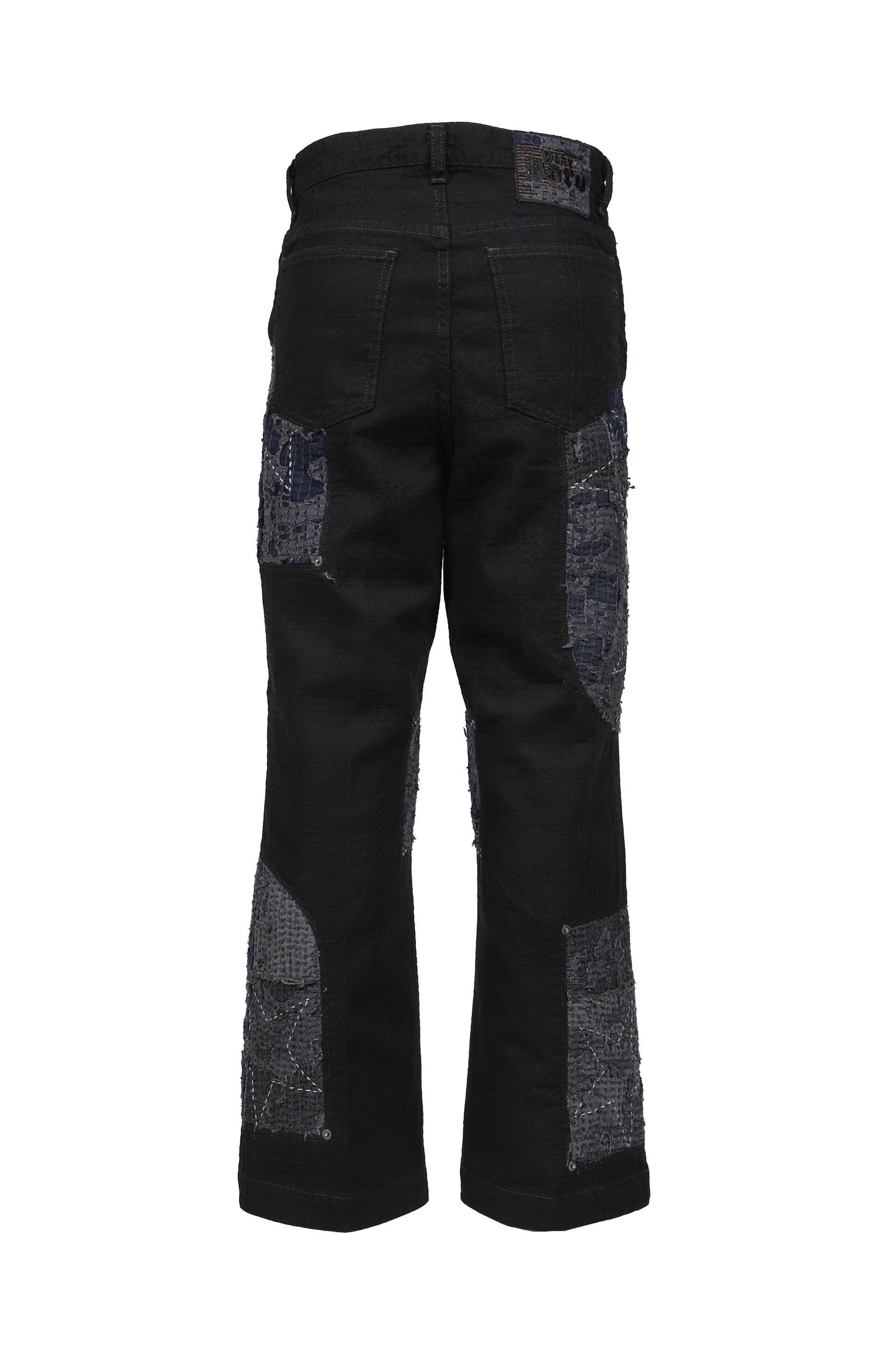 DEAR BORO TUXEDO PANTS / BLK