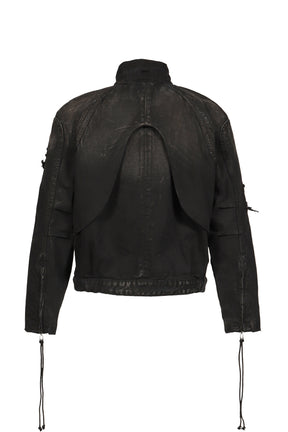 PULMO BLOUSON REPAIRED / BLK
