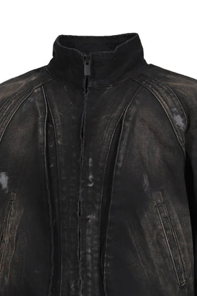 PULMO BLOUSON REPAIRED / BLK