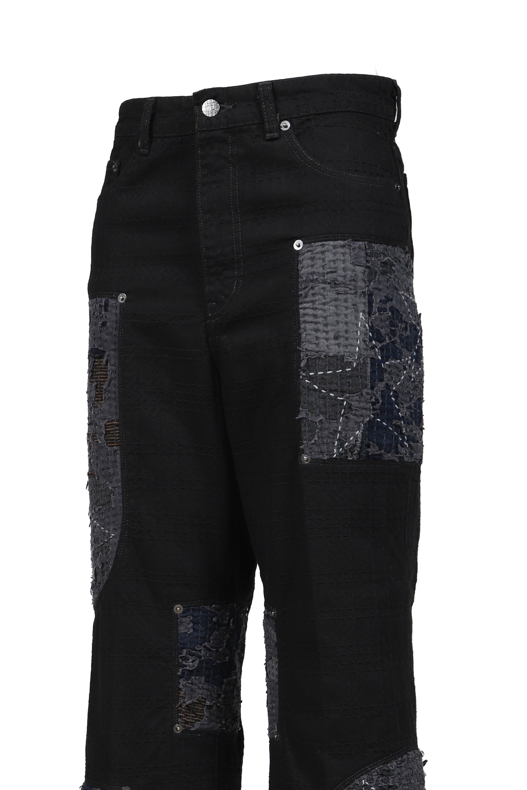 DEAR BORO TUXEDO PANTS / BLK