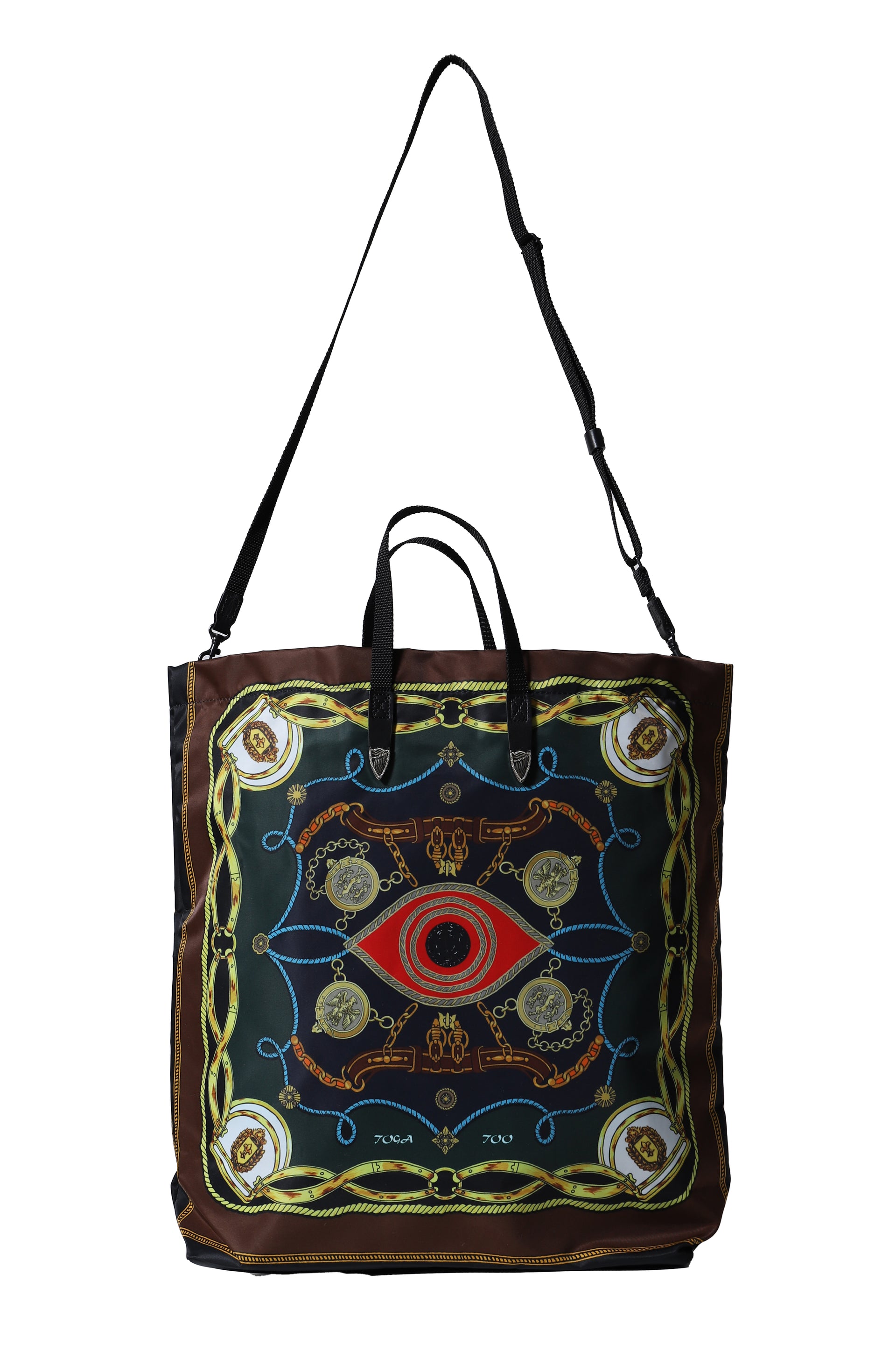 TOGA TOO PRINT TOTE BAG / GRN