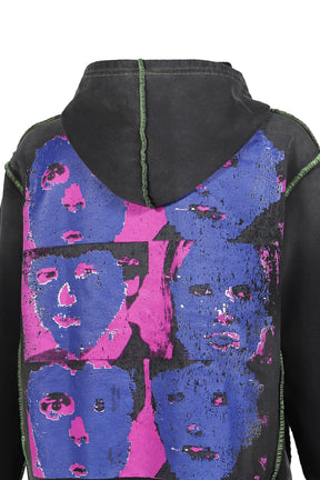 FUCK ME HOODIE / FADED BLACK