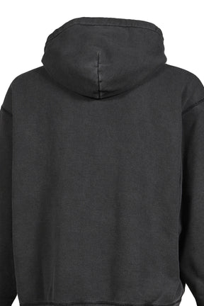ZIP UP HOODIE / BLACK
