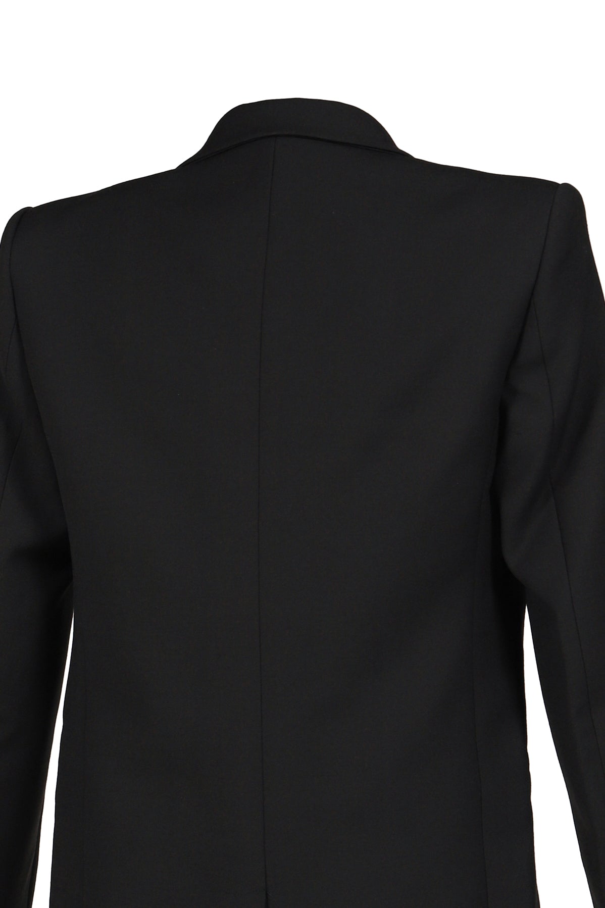 SIMPLE BREASTED BLAZER / BLK