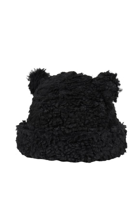 BEAR BEANIE / BLK