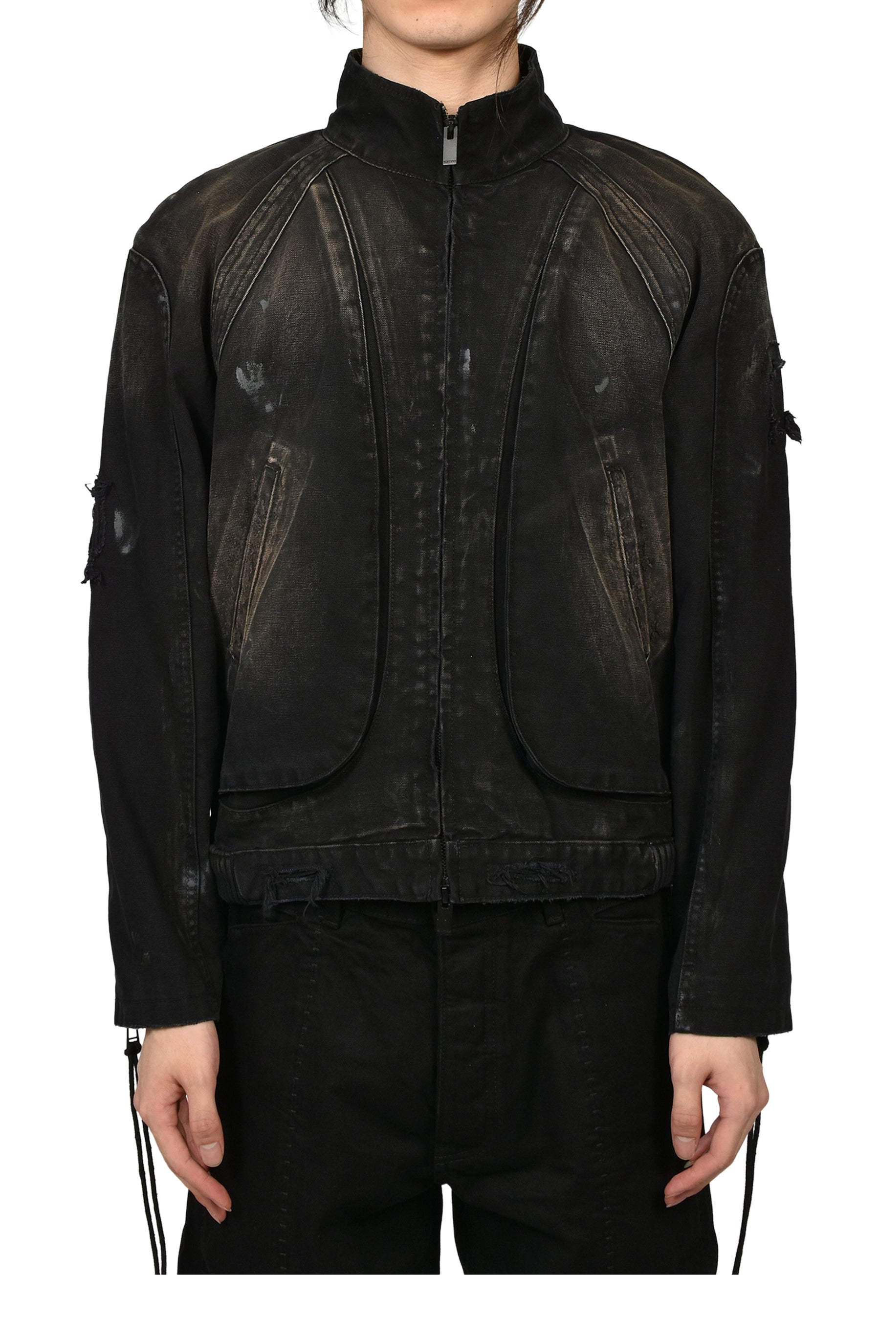 PULMO BLOUSON REPAIRED / BLK