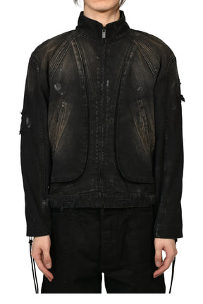 PULMO BLOUSON REPAIRED / BLK