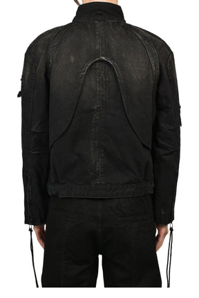 PULMO BLOUSON REPAIRED / BLK