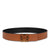 ANAGRAM REVERSIBLE 4CM BELT / TAN BLK GLD