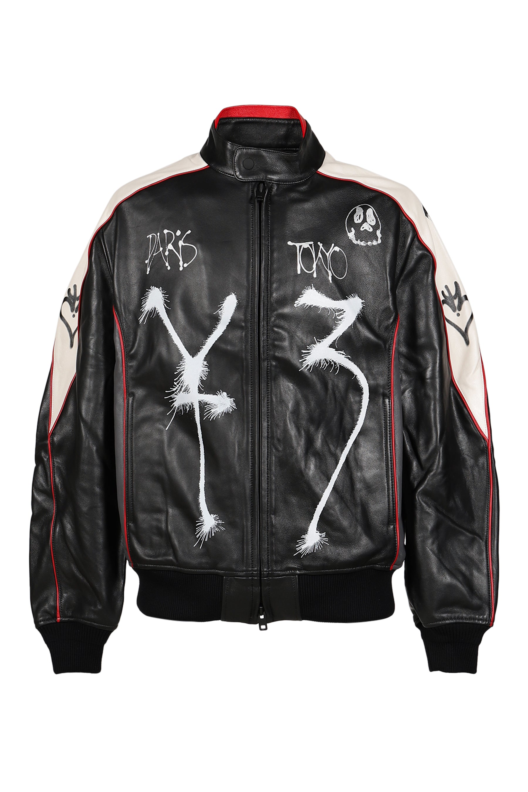 GFXLEATHER JKT / BLK