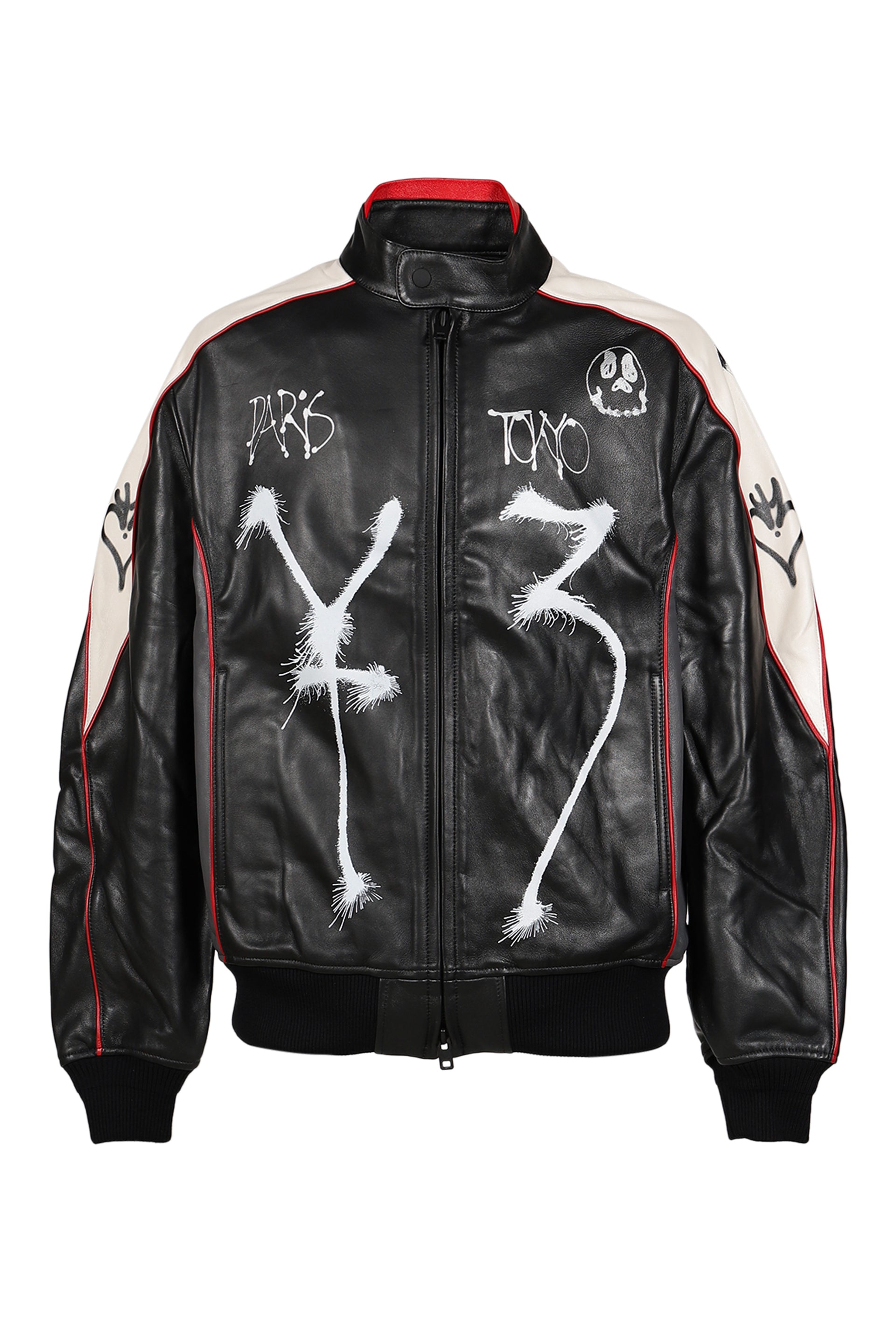 GFXLEATHER JKT / BLK