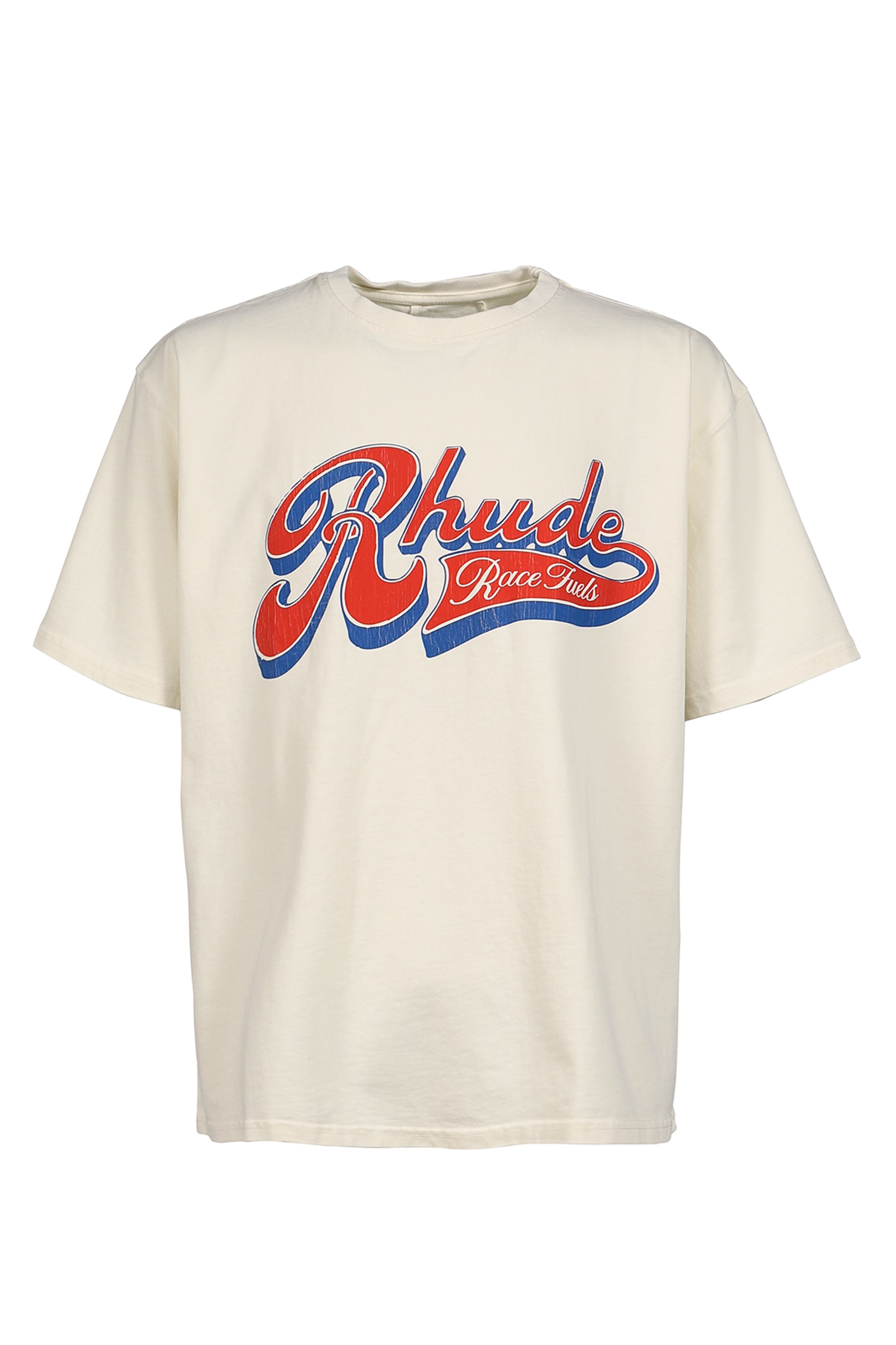 RHUDE ルード SS26 RHUDE PIT STOP TEE / WHT - NUBIAN ヌビアン