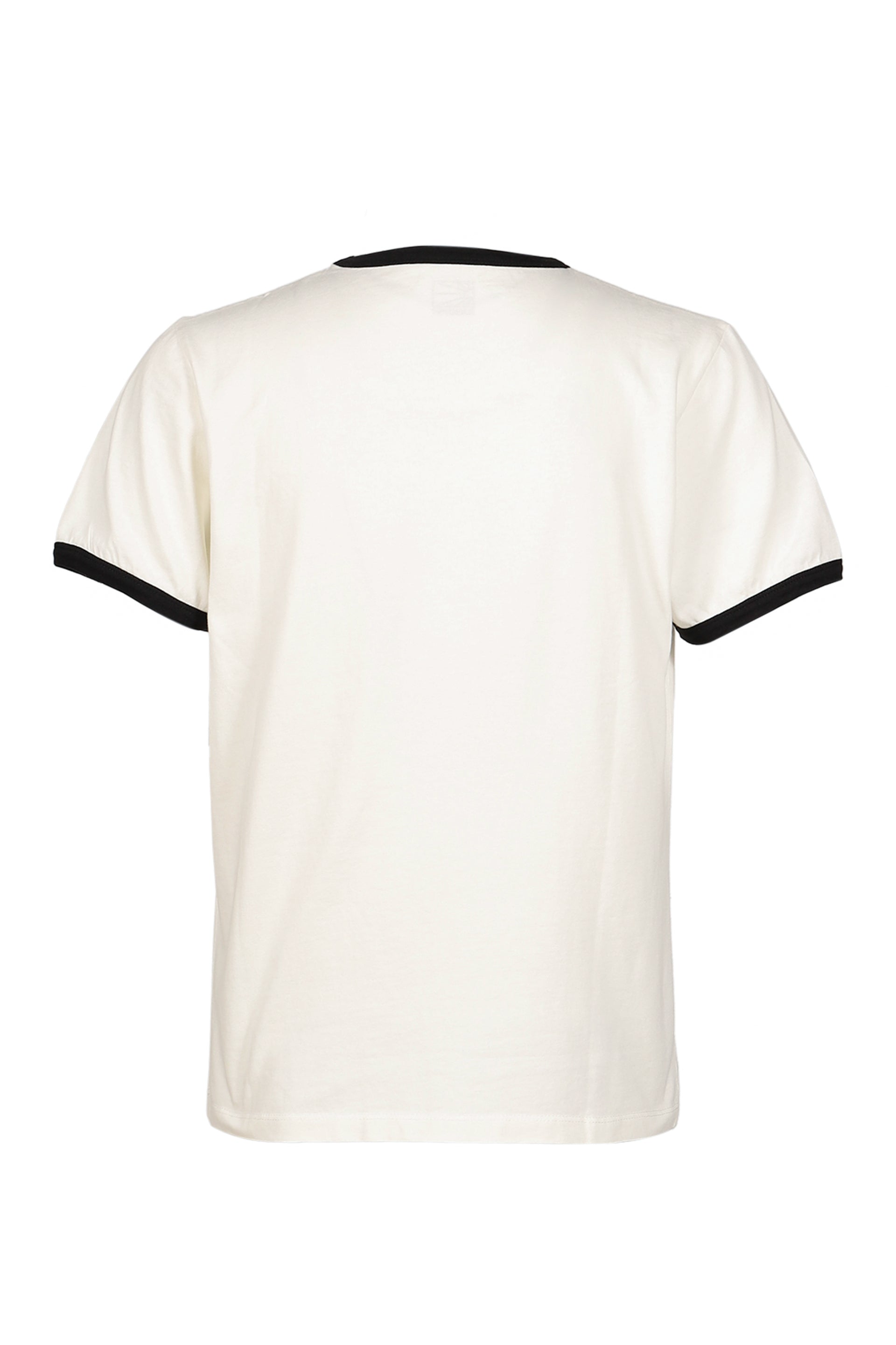 MEN JEWEL RINGER TEE SHIRT / OFF WHT