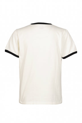 MEN JEWEL RINGER TEE SHIRT / OFF WHT