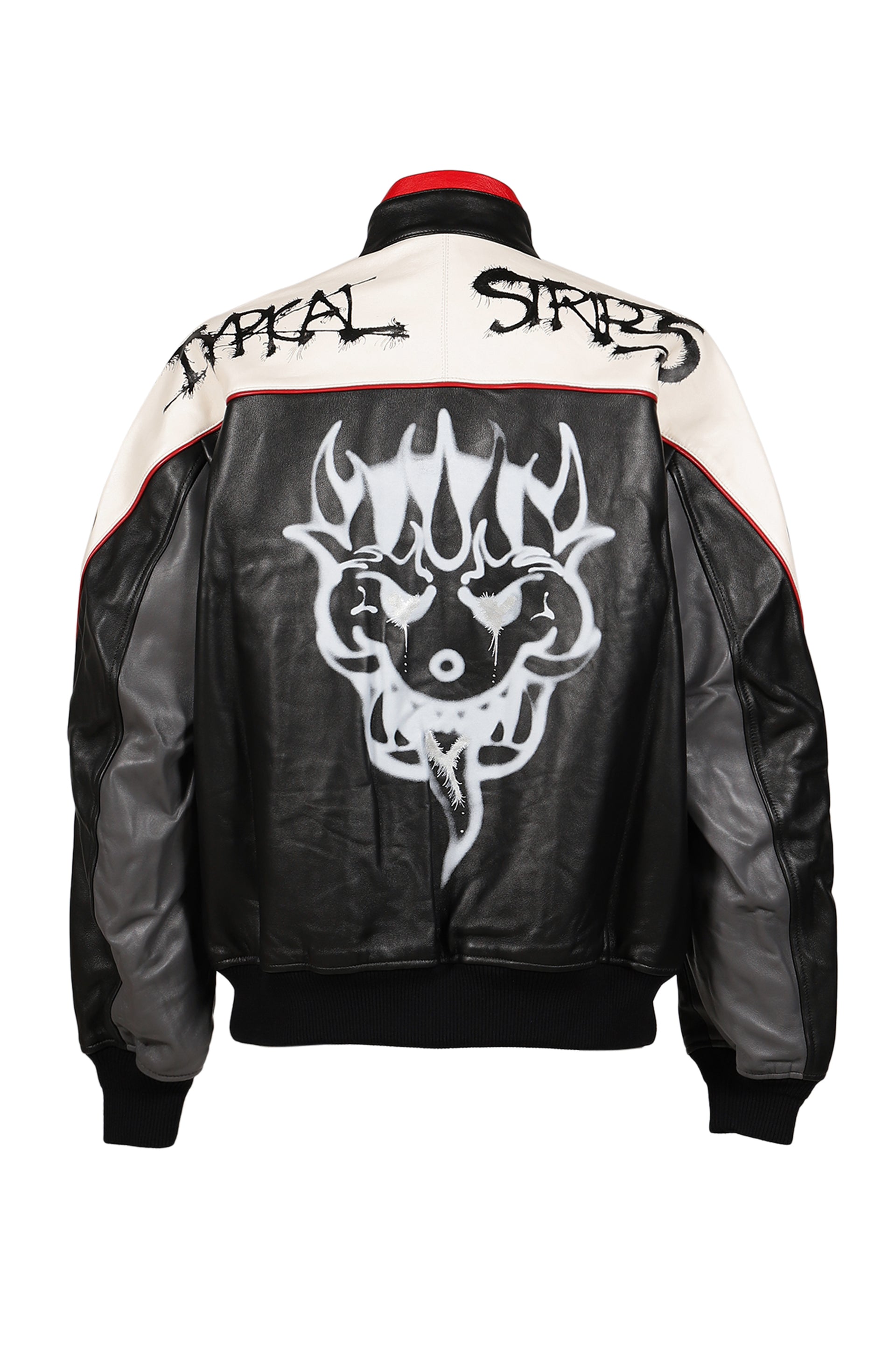 GFXLEATHER JKT / BLK