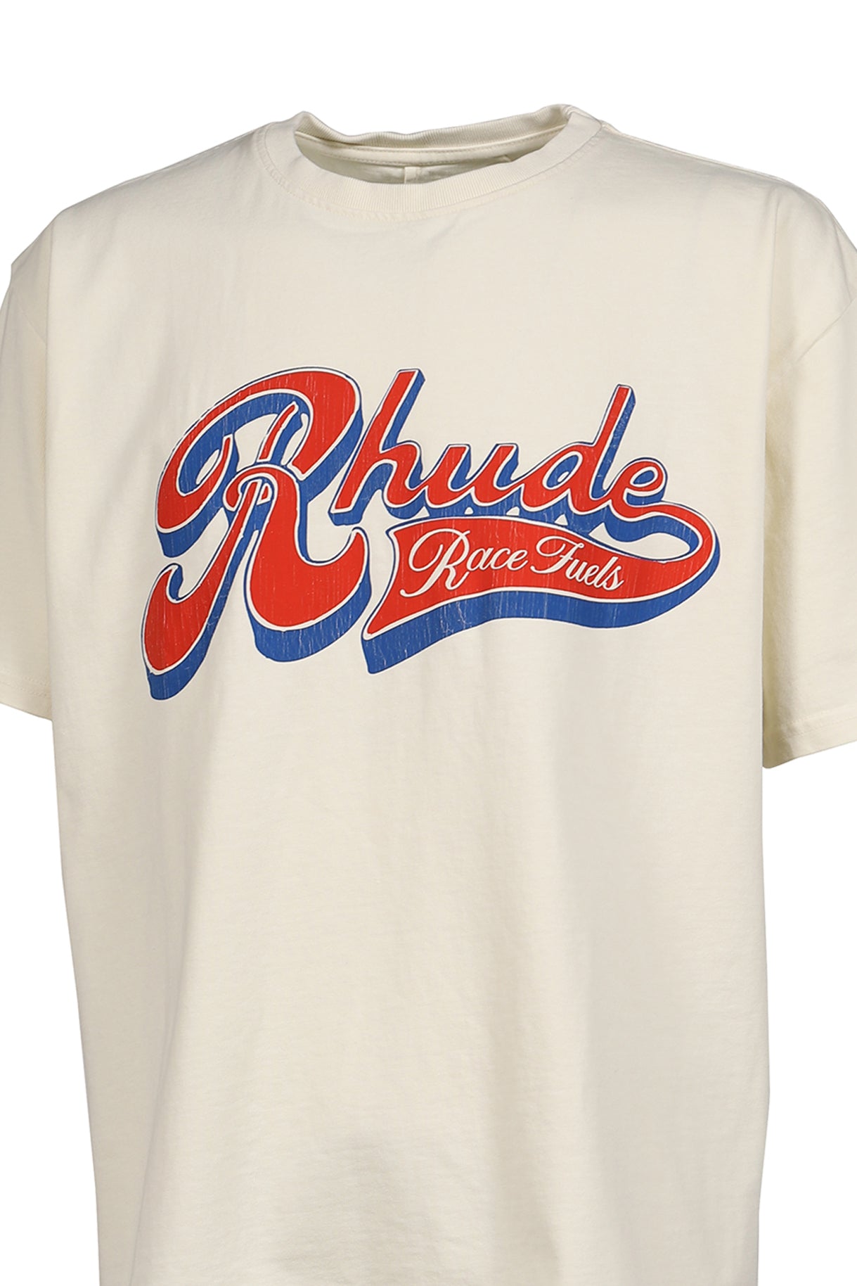 RHUDE ルード SS26 RHUDE PIT STOP TEE / WHT - NUBIAN ヌビアン