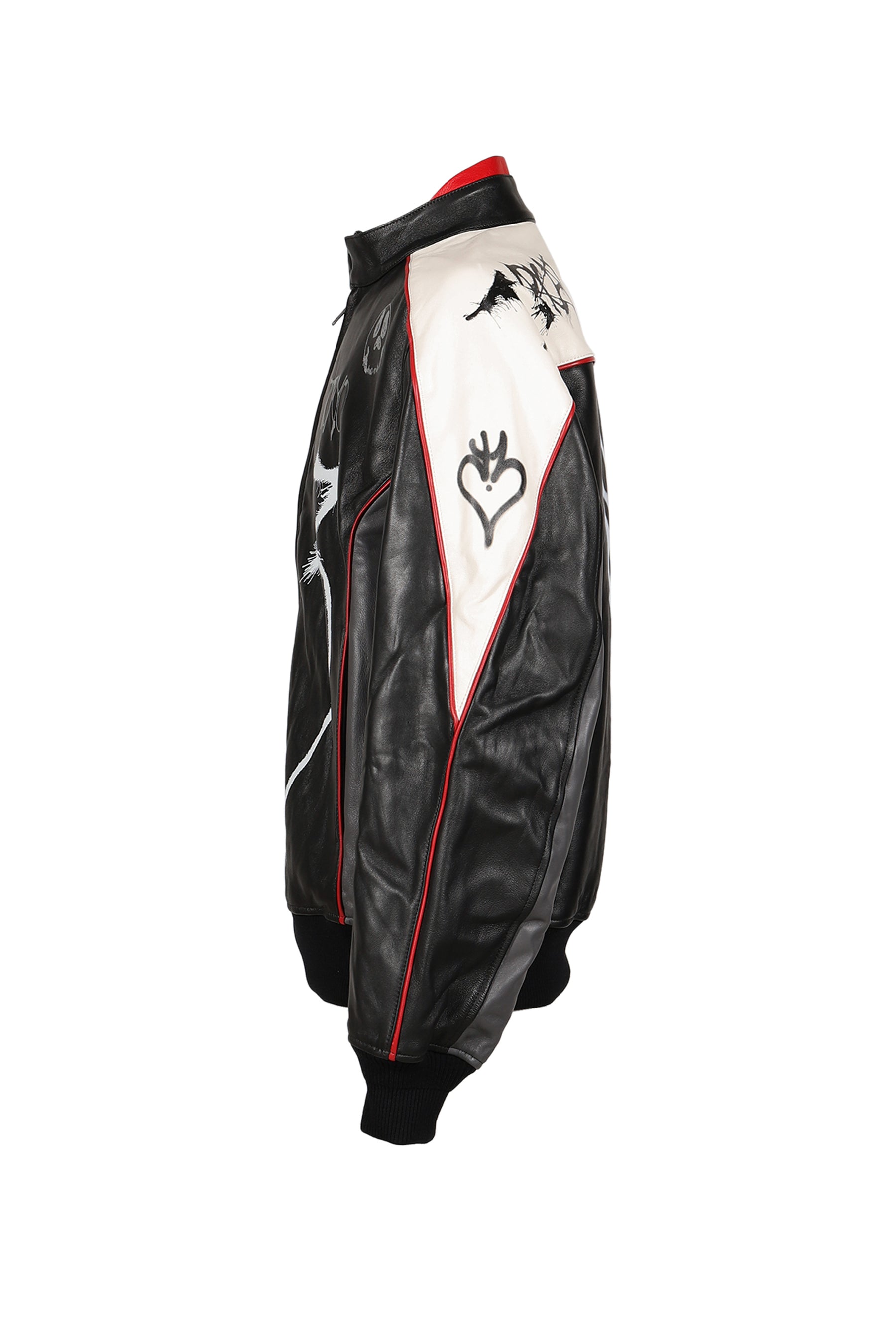 GFXLEATHER JKT / BLK