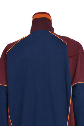 TRACK TOP / NAVY / BURGUNDY