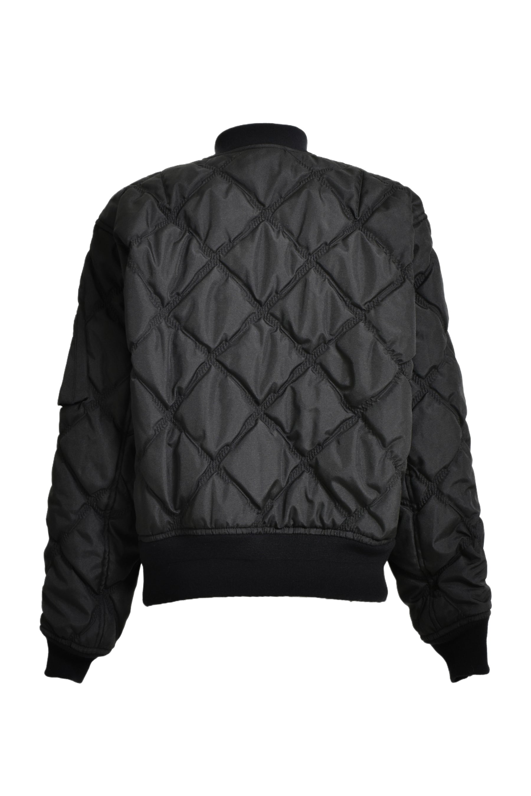 QUILTING BLOUSON  / BLK