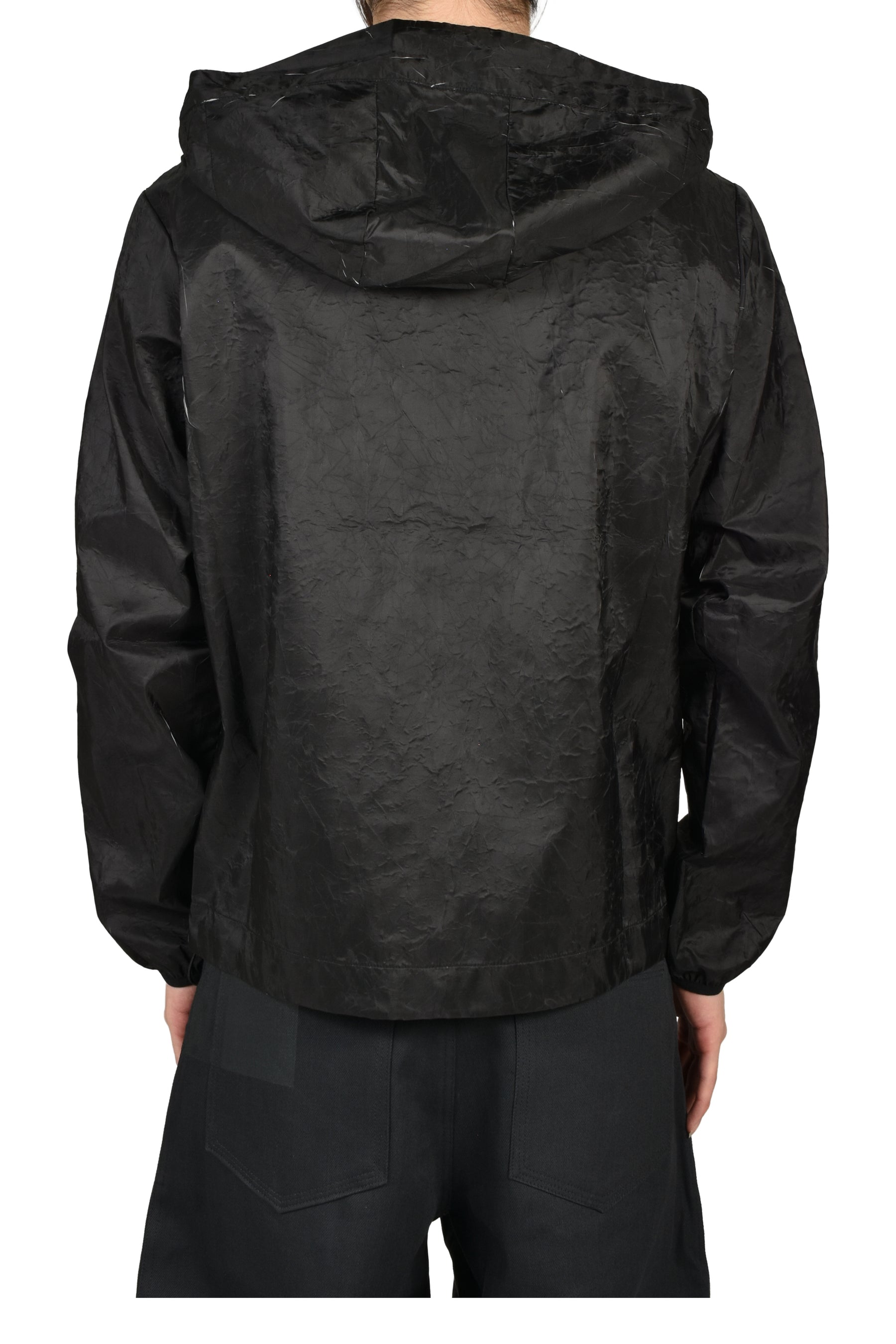 INVERTED PLEAT SHELL / BLACK